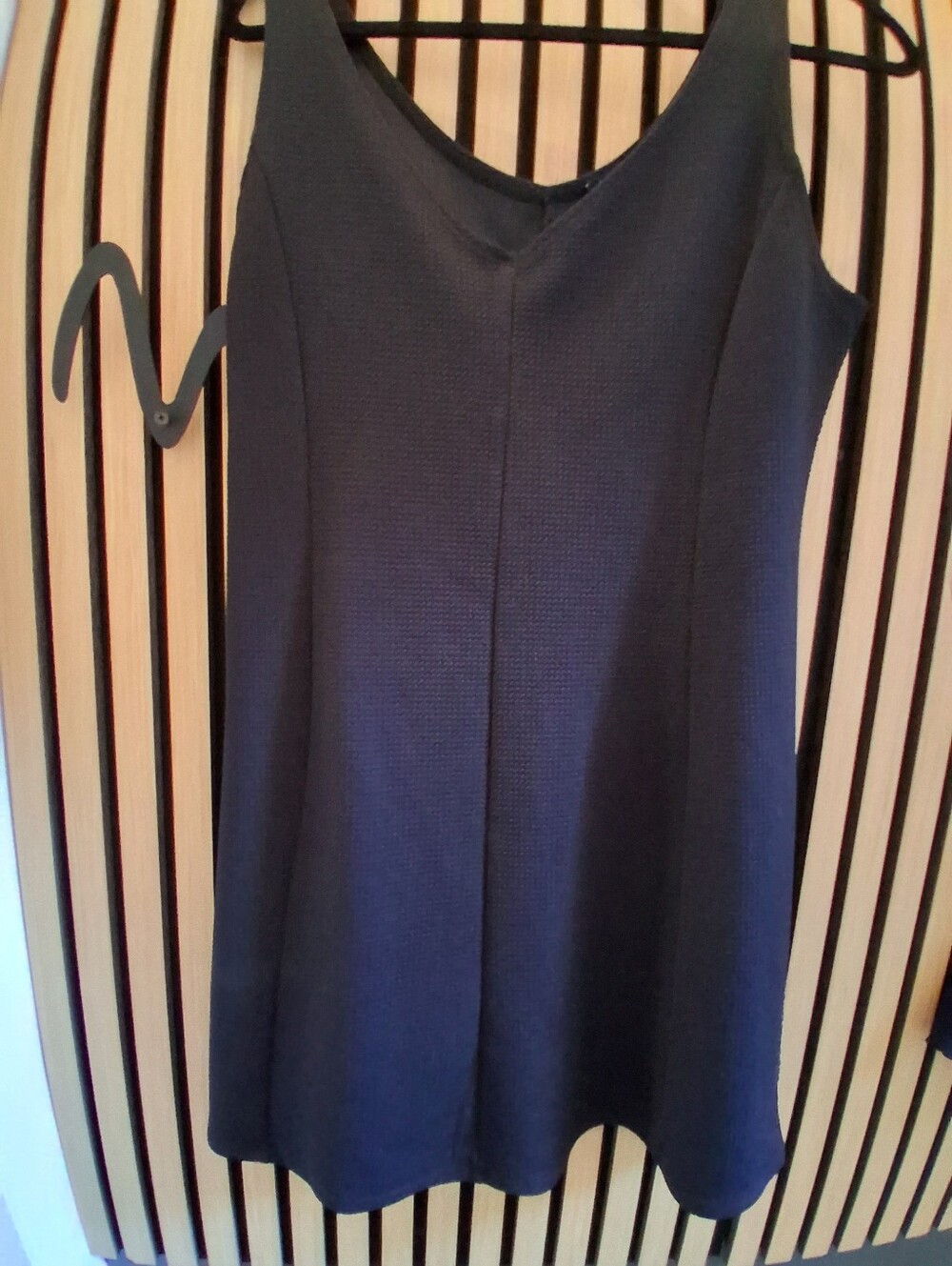 Classic Black Sleeveless A-Line Dress